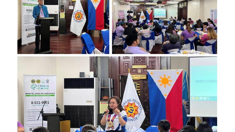 Komisyon sa Wikang Filipino, Nakiisa sa Mental Health Awareness Month