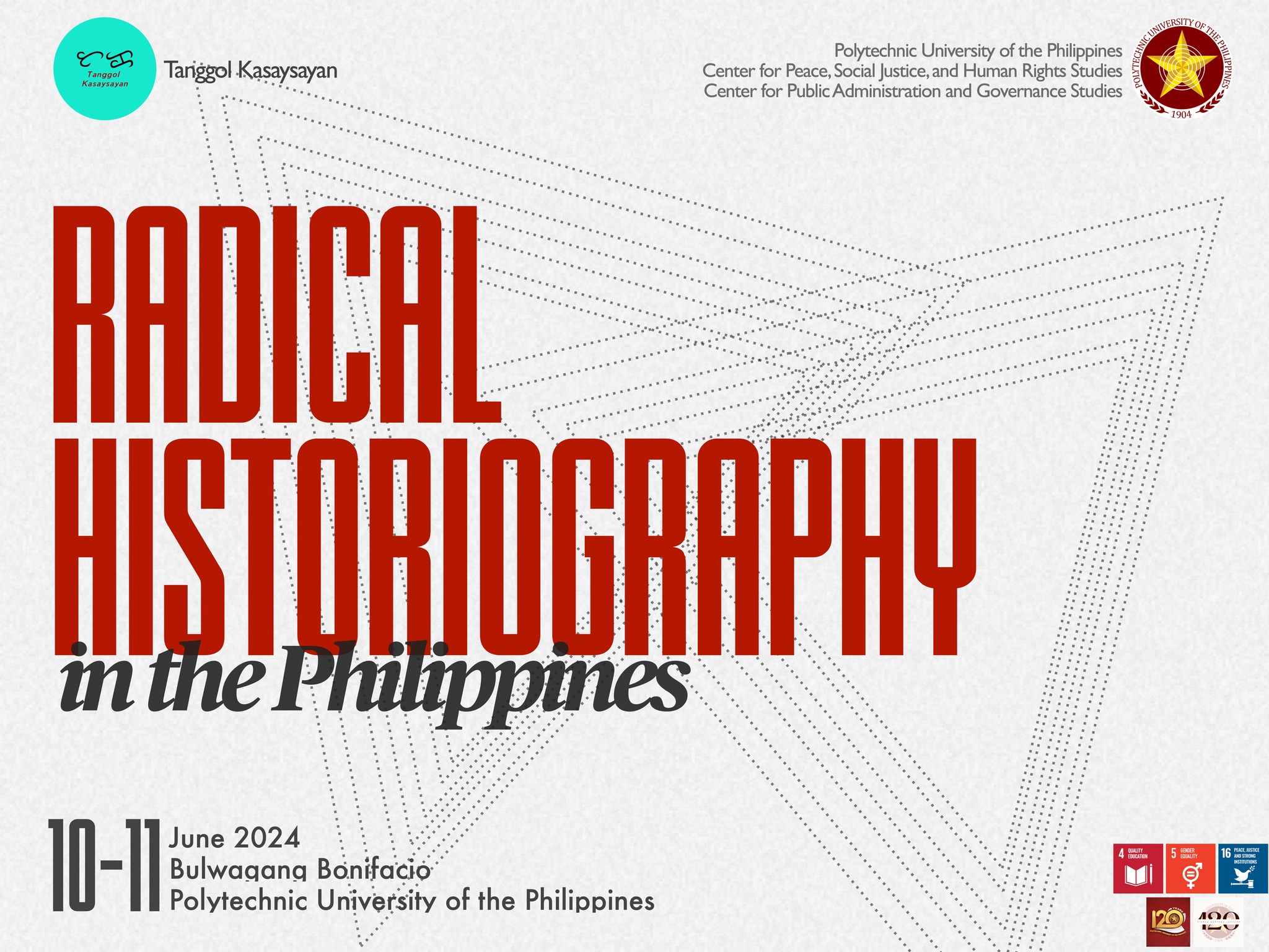 Dalawang Araw ng Radikal na Historiograpiya sa PUP ngayong Hunyo 10 at 11