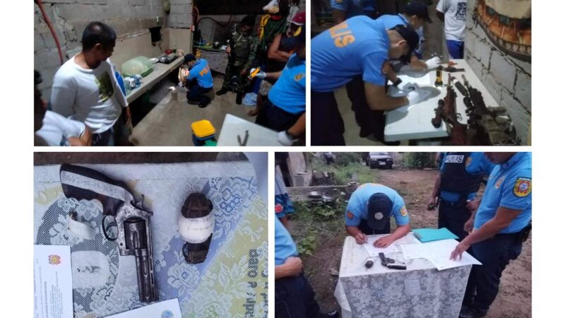 ABRA COPS ARREST TWO INDIVIDUALS FOR ILLEGAL POSSESSION OF LOOSE FIREARMS