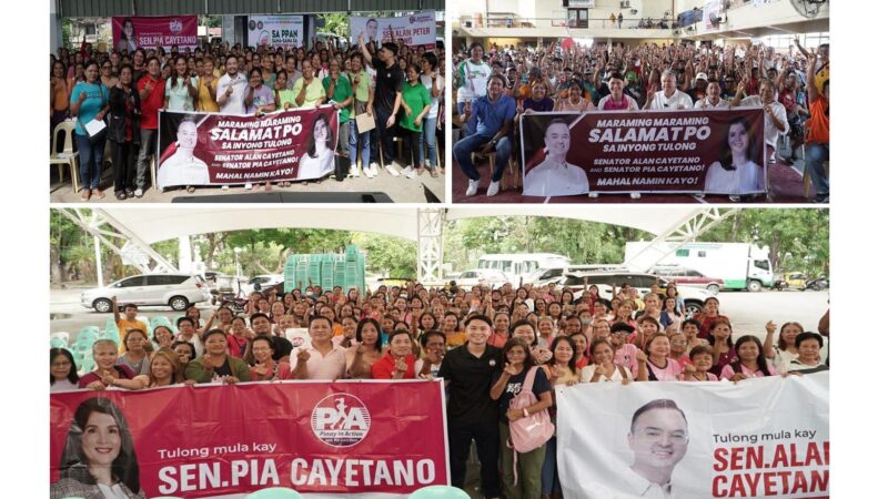 Iba’t ibang sektor sa Pangasinan, natulungan sa dalawang araw na outreach activities ng mga Cayetano