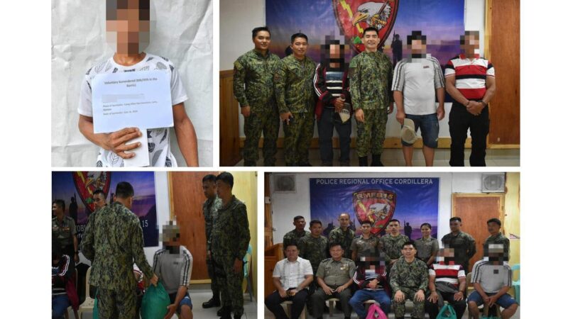 FOUR FORMER CTG MEMBERS VOLUNTARILY SURRENDER TO PRO-CAR