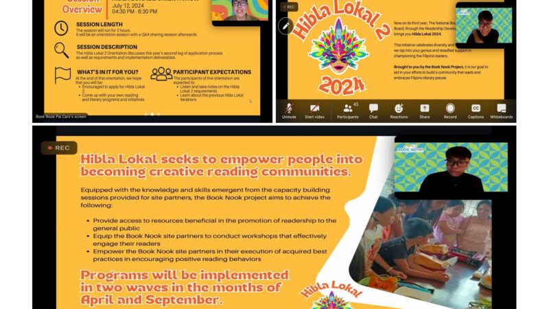 Hibla Lokal Filipina 2 sa Setyembre para sa Kapayapaan, Pamilya at Turismo