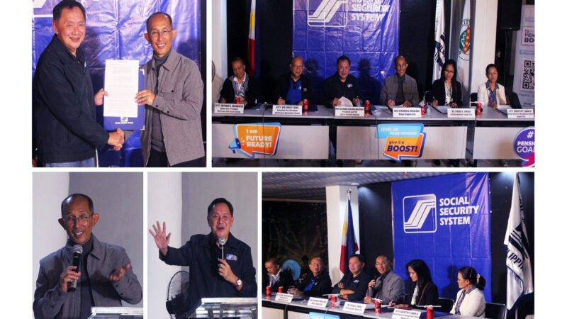 SIGNING OF MOA BETWEEN CITY GOVERNMENT OF BAGUIO AND SOCIAL SECURITY SYSTEM