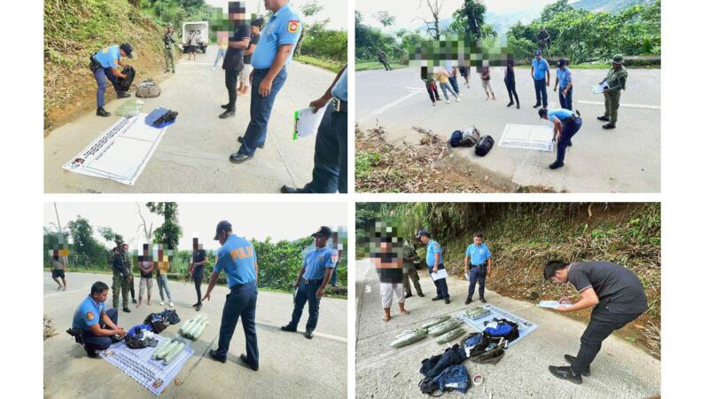 KALINGA COPS DISCOVER P1.4-M WORTH OF MARIJUANA ABANDONED ALONG ROADSIDE