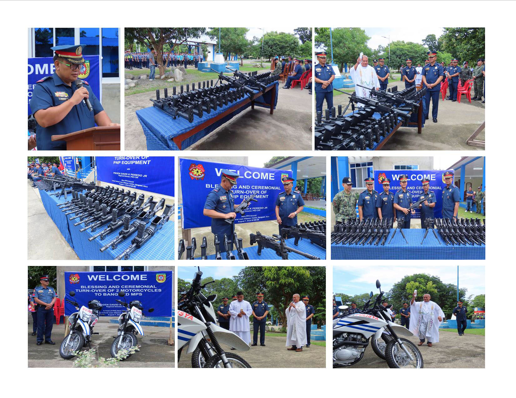 PRO-CAR STRENGTHENS CAPABILITY: NEW PNP EQUIPMENT TURNED OVER TO ABRA PPO