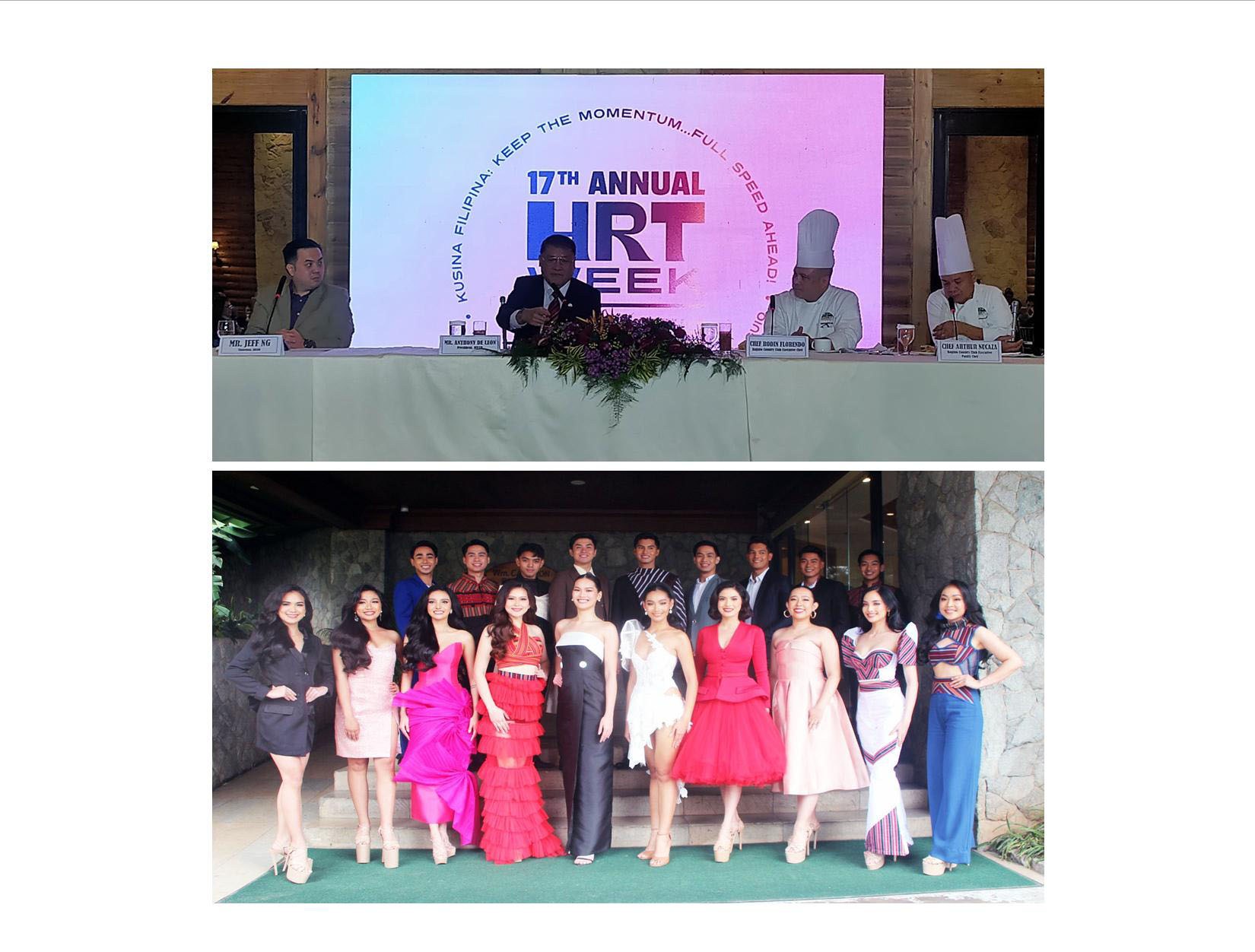 17th Hotel and Restaurant Tourism Week North of Luzon Mr. and Ms. HRAB 2024 candidates, introduced