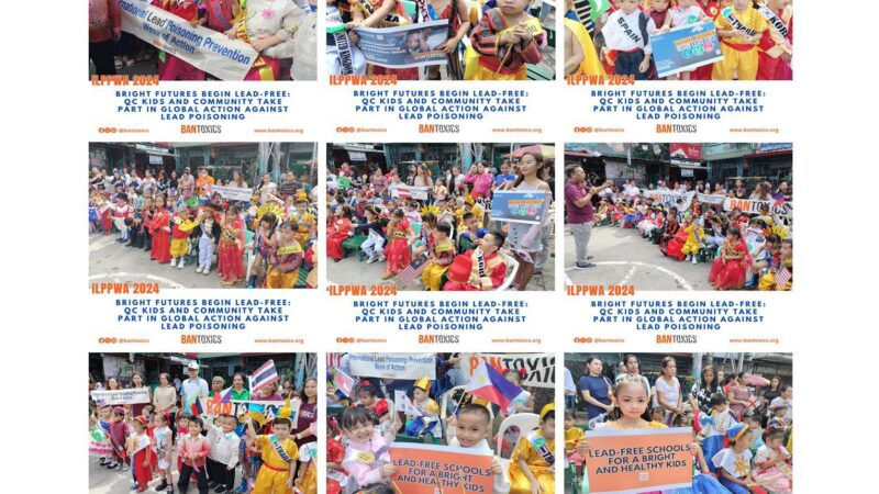 Kids and Communities Push for Lead-Free Schools in a Culminating Event for the Weeklong Global Campaign Against Lead Poisoning