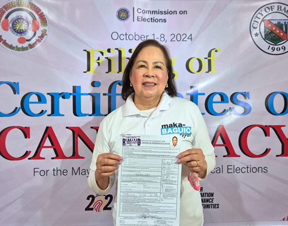 Sol Go declares bid for Baguio’s congressional seat with “Team Maka-Baguio Tayo”