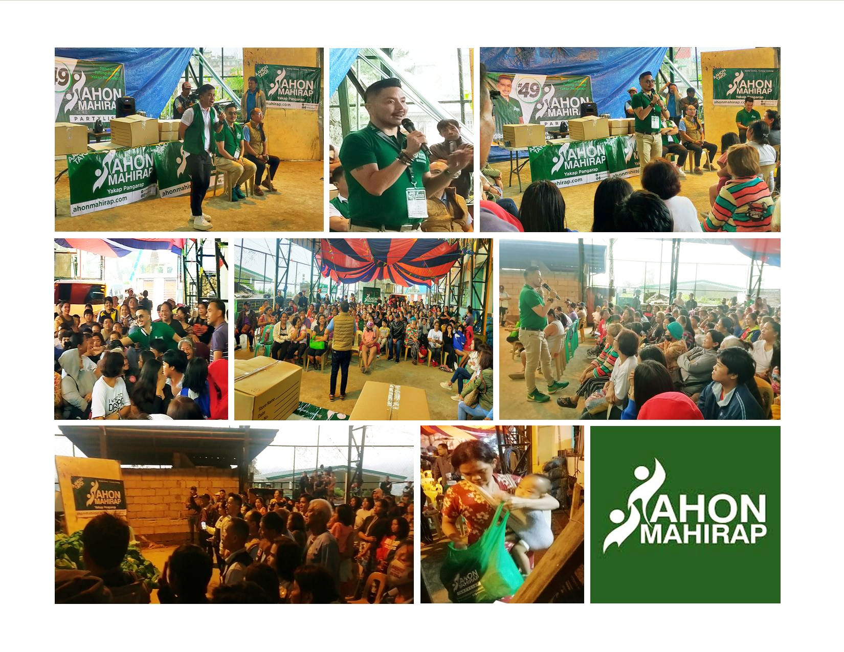 AHON MAHIRAP Partylist brings joy to the residents of Barangay Fairview