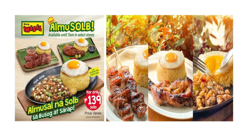 Mang Inasal launches AlmuSOLB Breakfast Meals