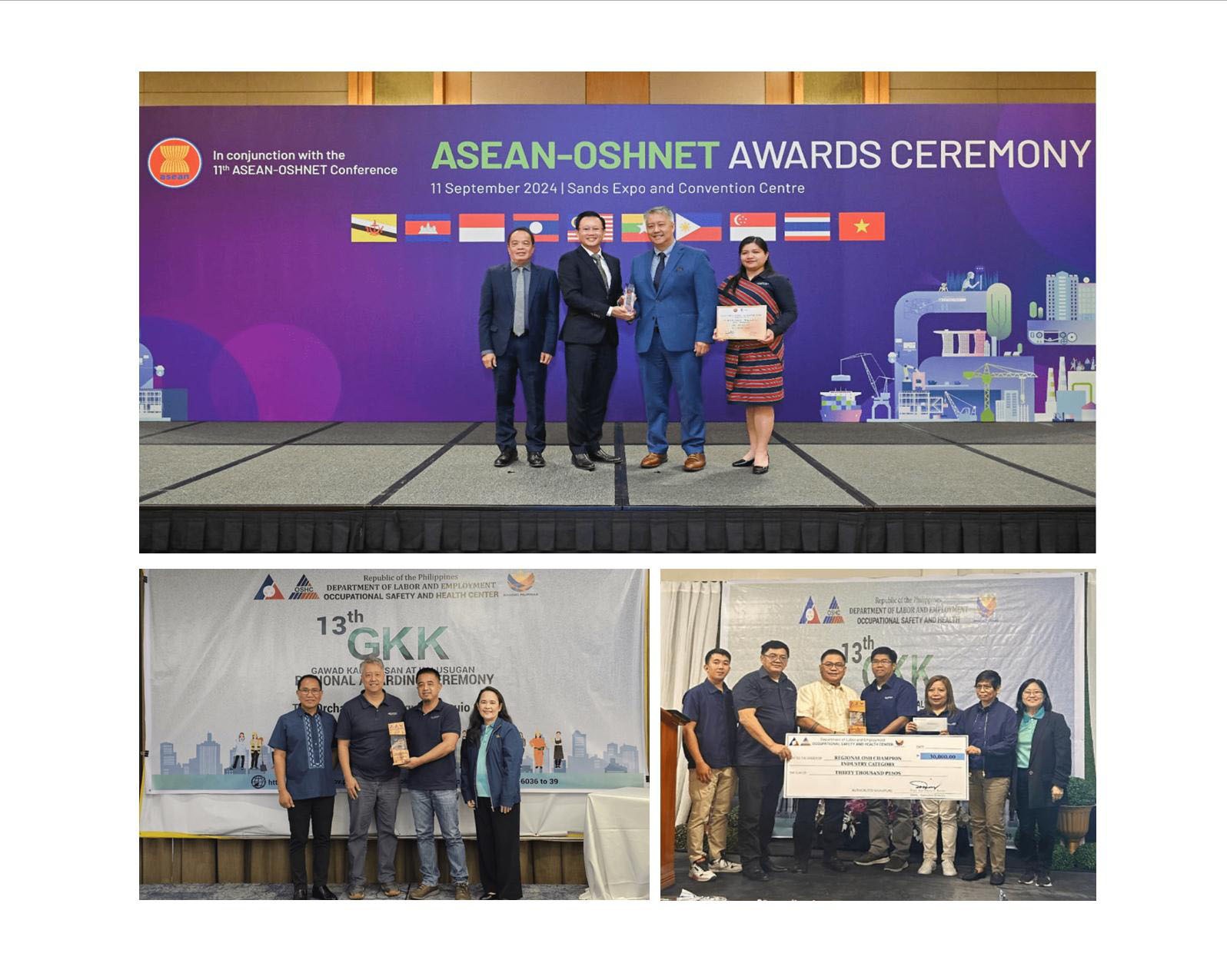 SNAP receives local and international recognition for safety and health