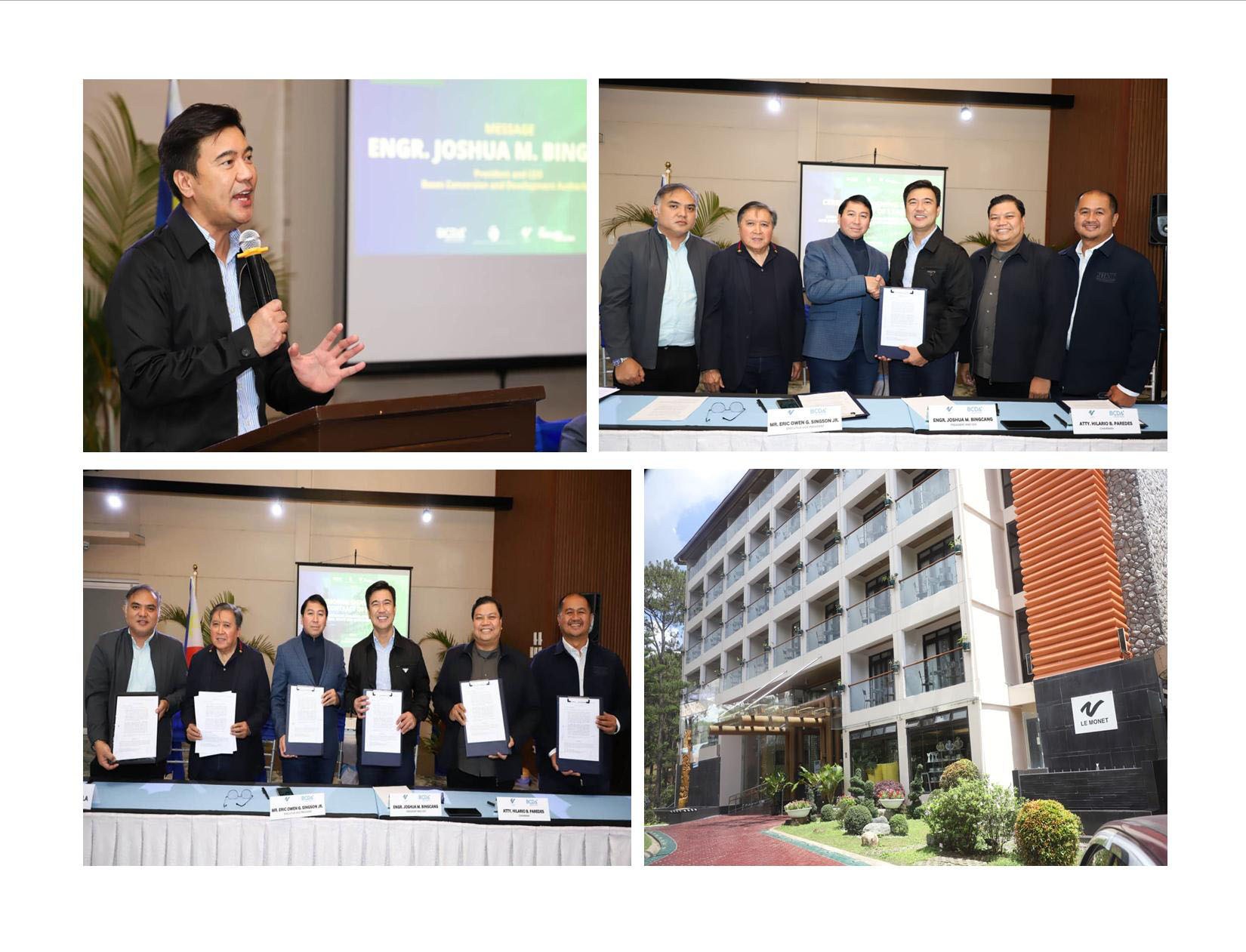 BCDA, JHMC renew partnership with Le Monet, Filling Station operator in John Hay