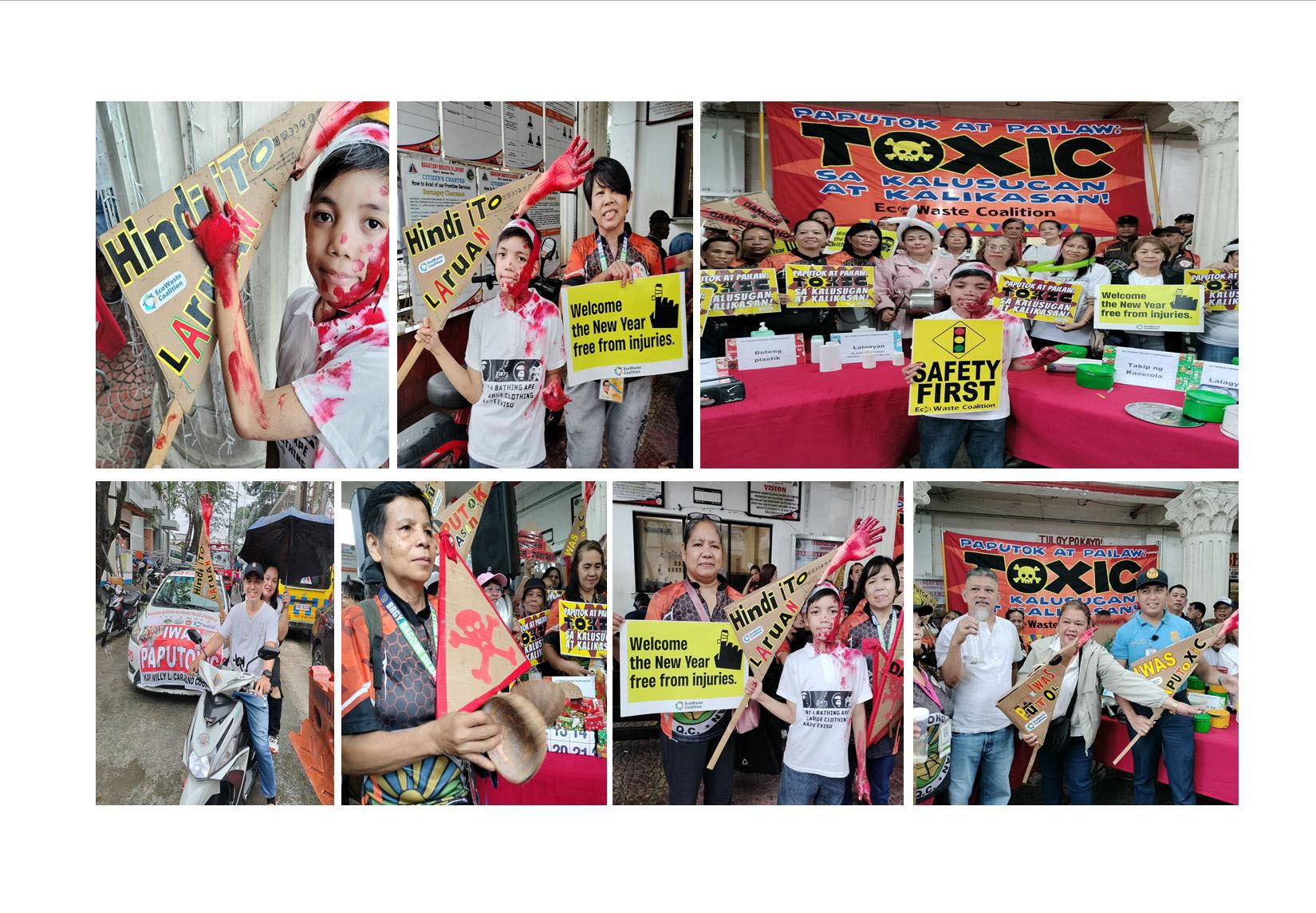 EcoWaste Coalition Enjoins Families to Go “Iwas Paputoxic” for a Safer New Year’s Eve Revelry