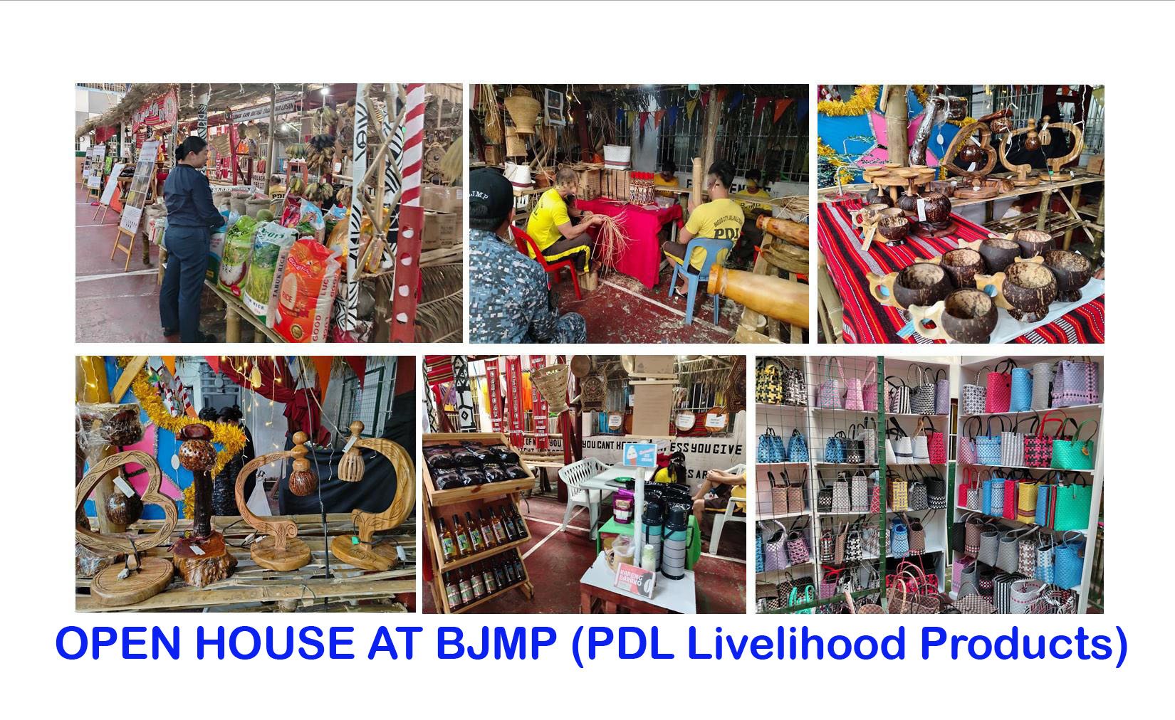 OPEN HOUSE AT BJMP visit our PDL Livelihood Products