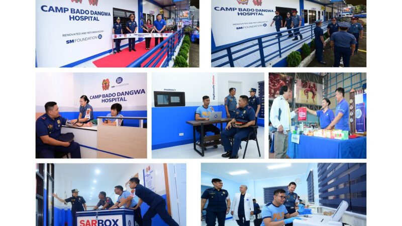 SM Foundation prioritizes uniformed personnel’s health, renovates Camp Bado Dangwa Hospital
