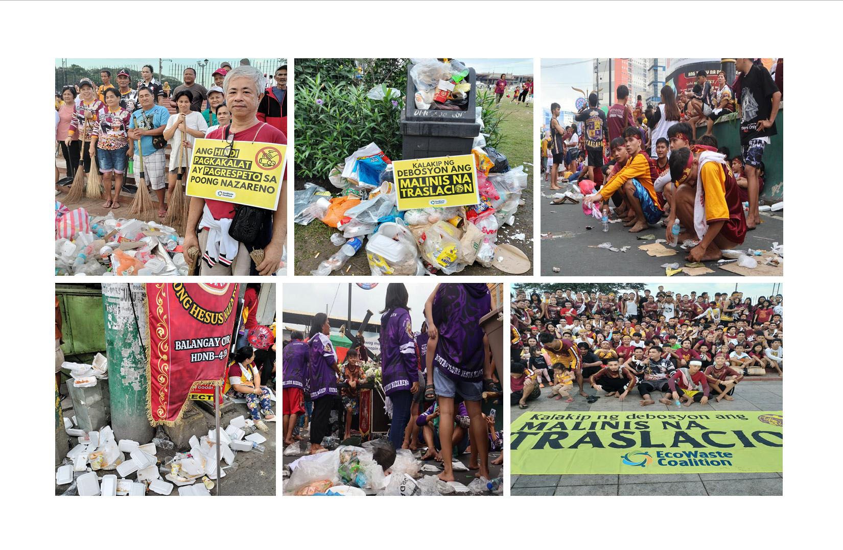 EcoWaste Coalition Laments Out of Control Littering in Traslacion 2025