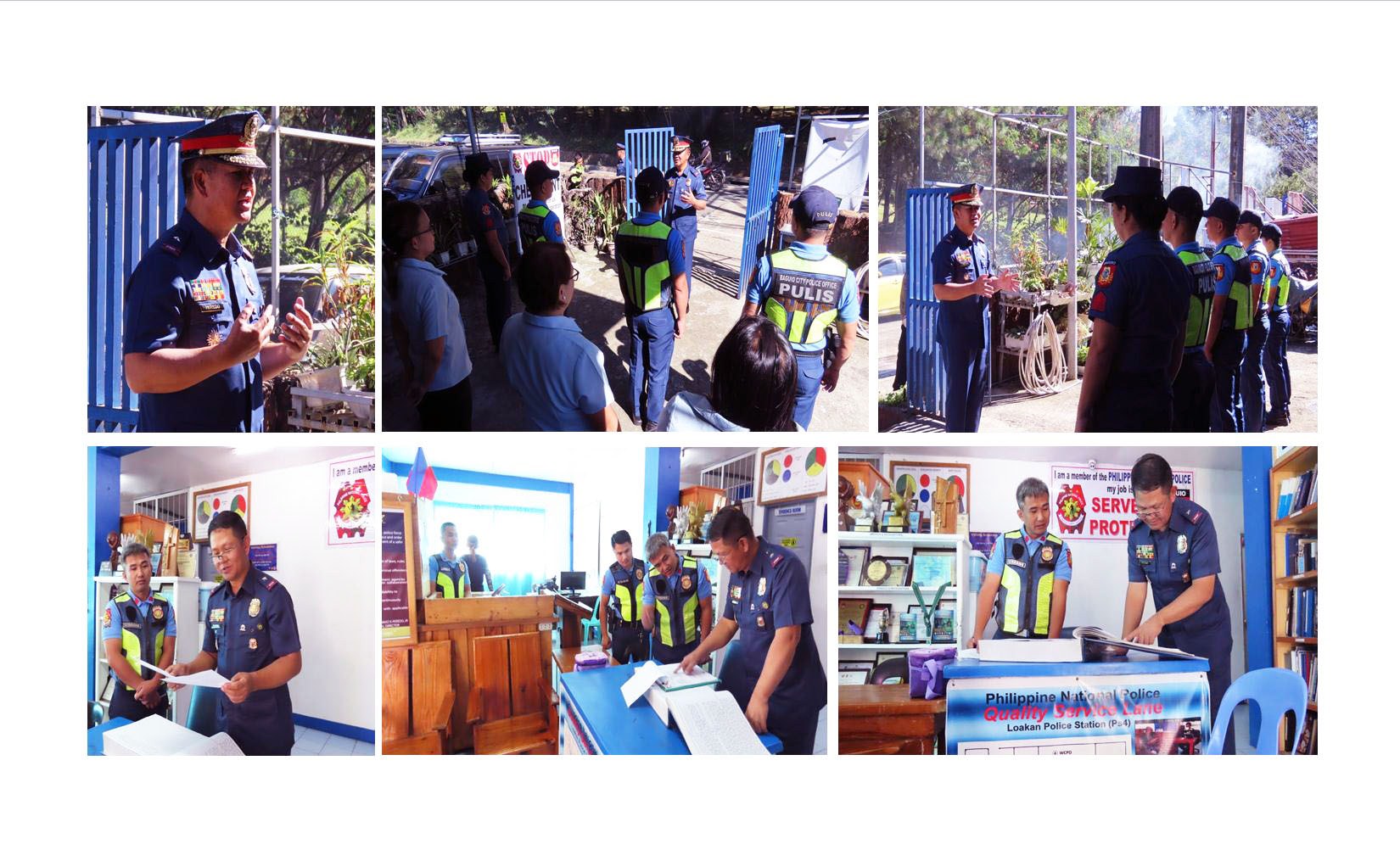 PNP Ethics Day led by Regional Director PBGEN PEREDO JR at PS4, Loakan Barangay