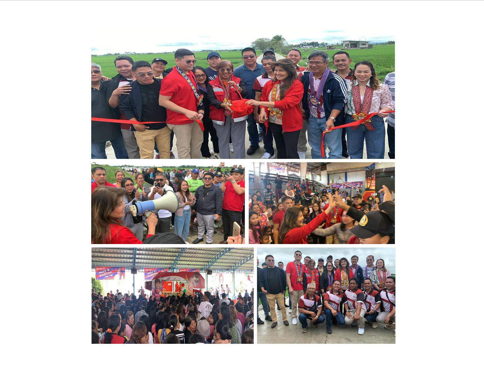 Sen. Imee Marcos Leads Inauguration of P10M Farm-to-Market Road in Cabatuan, Isabela