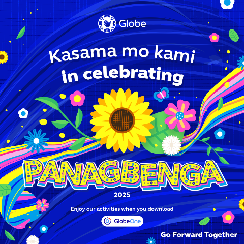 #GoForwardTogether: Globe makes excitement bloom at Panagbenga 2025