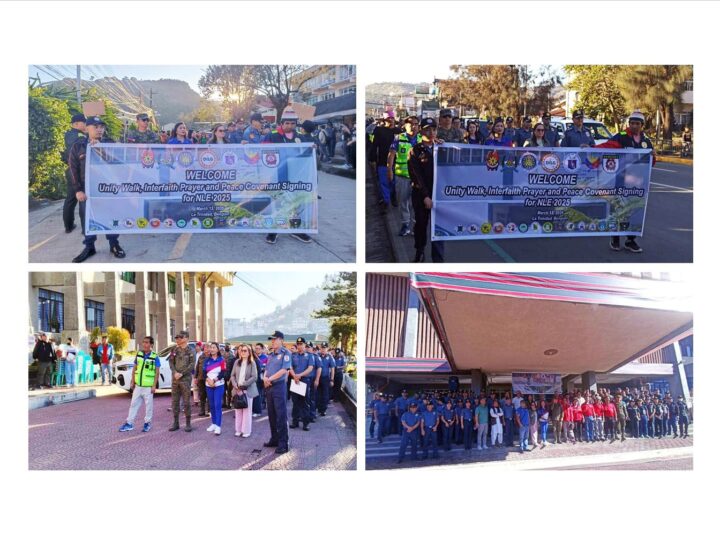 CABALYERO COPS spearhead the Unity Walk, Interfaith Prayer Rally and Peace Covenant