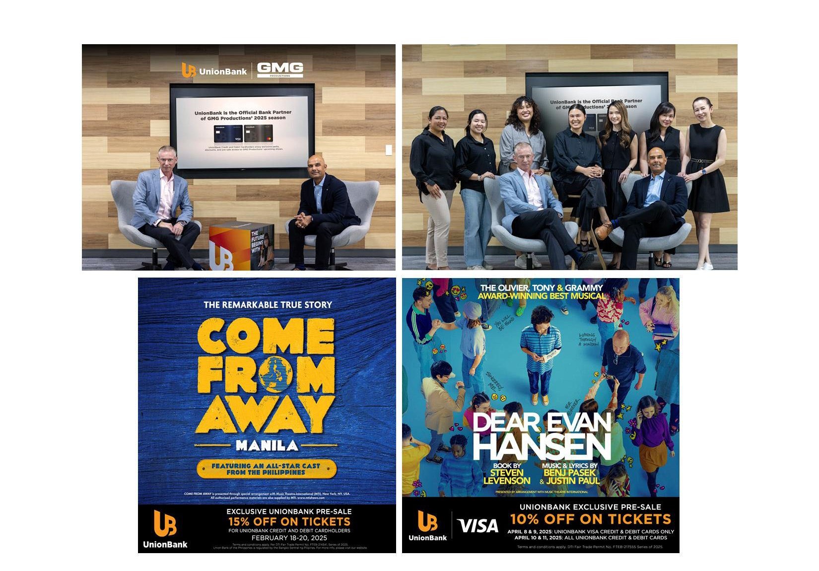 UnionBank and GMG Productions Kick Off Exciting 2025 Season Partnership