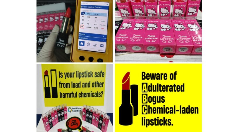 Warning Out on Cheap 3 for P100 Lipsticks with Toxic Lead as High as 43,640 ppm