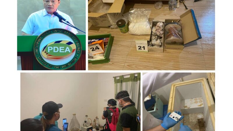 PDEA UNCOVERS SHABU LAB IN ANTIPOLO