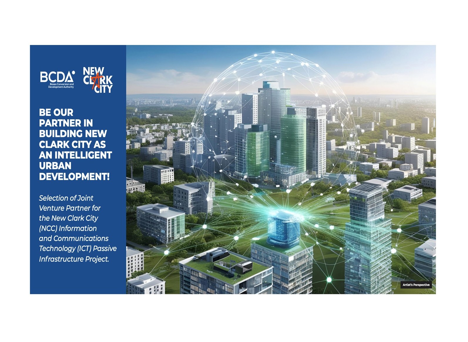 BCDA seeks JV partner for P2.5B New Clark City ICT project