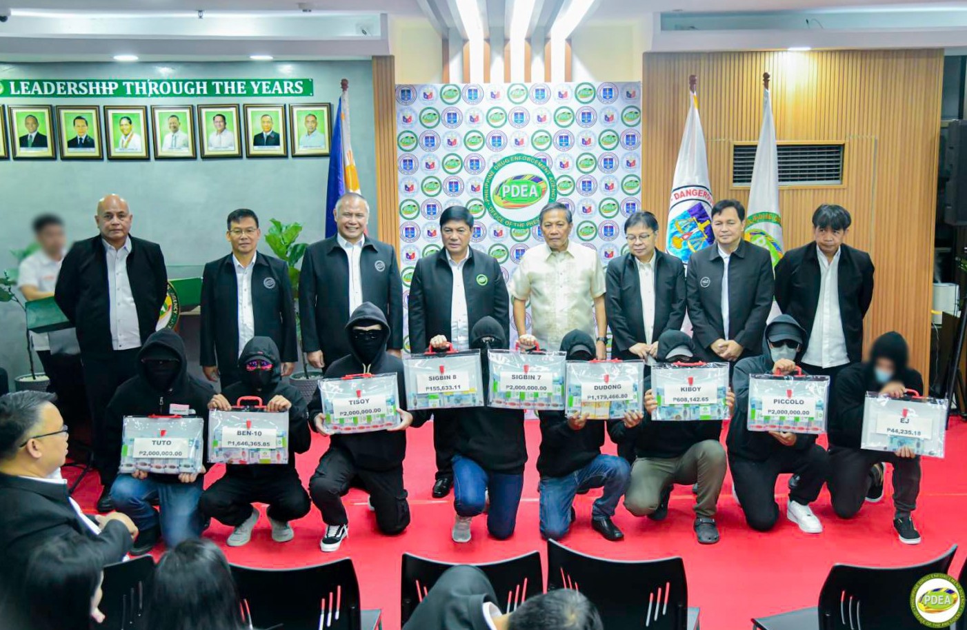 Vigilance Pays Off: PDEA Releases P11.6M Reward to 8 Civilian Informant