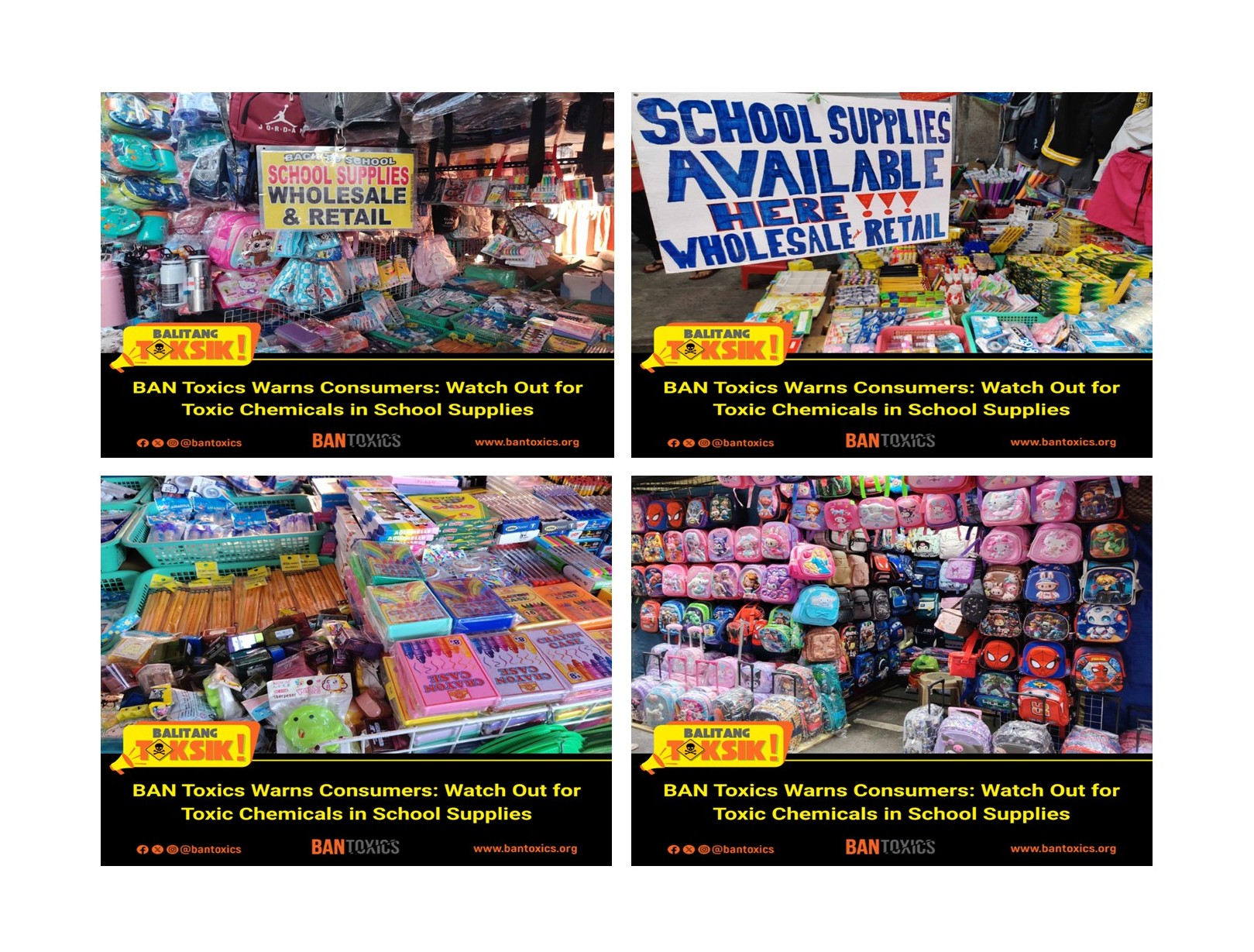 Toxic Watchdog Reminds Consumers to Watch Out for Toxic Substances in School Supplies
