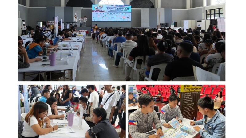 NOLCOM AFP Promotes West Philippine Sea Advocacy and AFP Recruitment at Labor Day Job Fairs