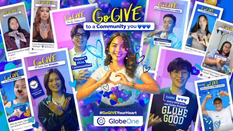 Globe launches #GoGIVEYourHeart Challenge to mobilize GenZ support for local communities