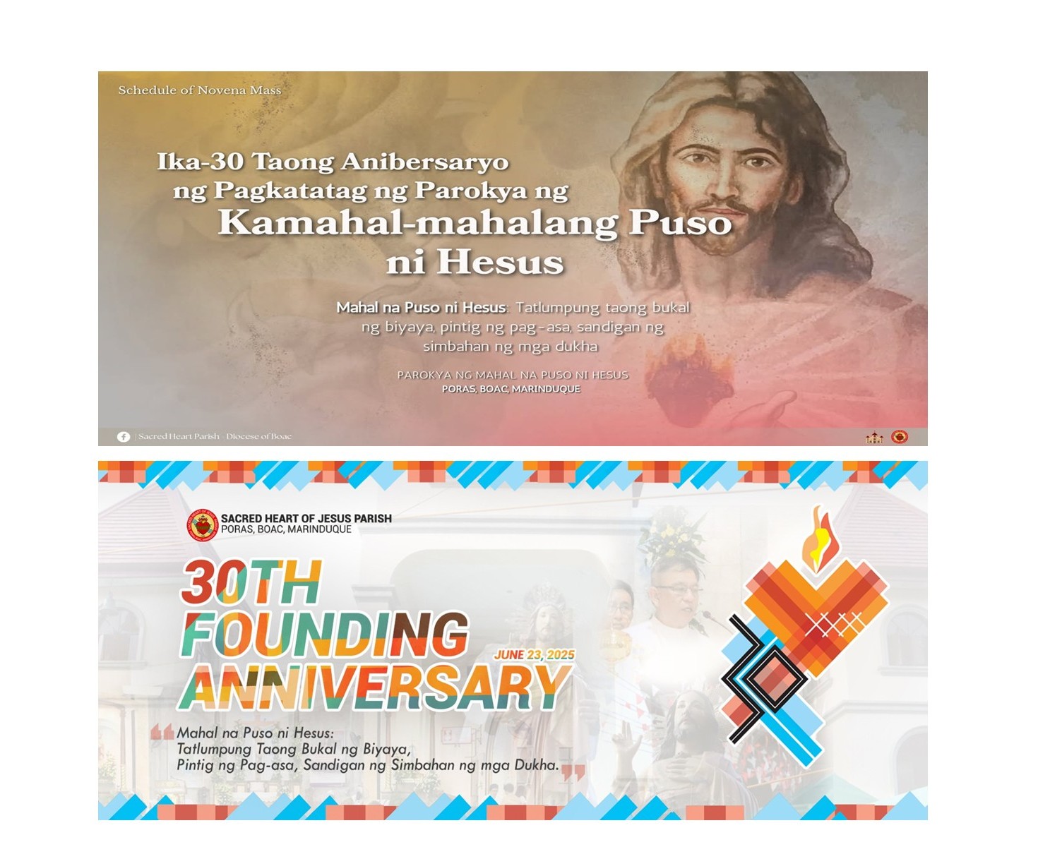 30 taon ng Mahal na Puso ni Hesus tampok ang Talento, Hermanidad at Nakatatanda
