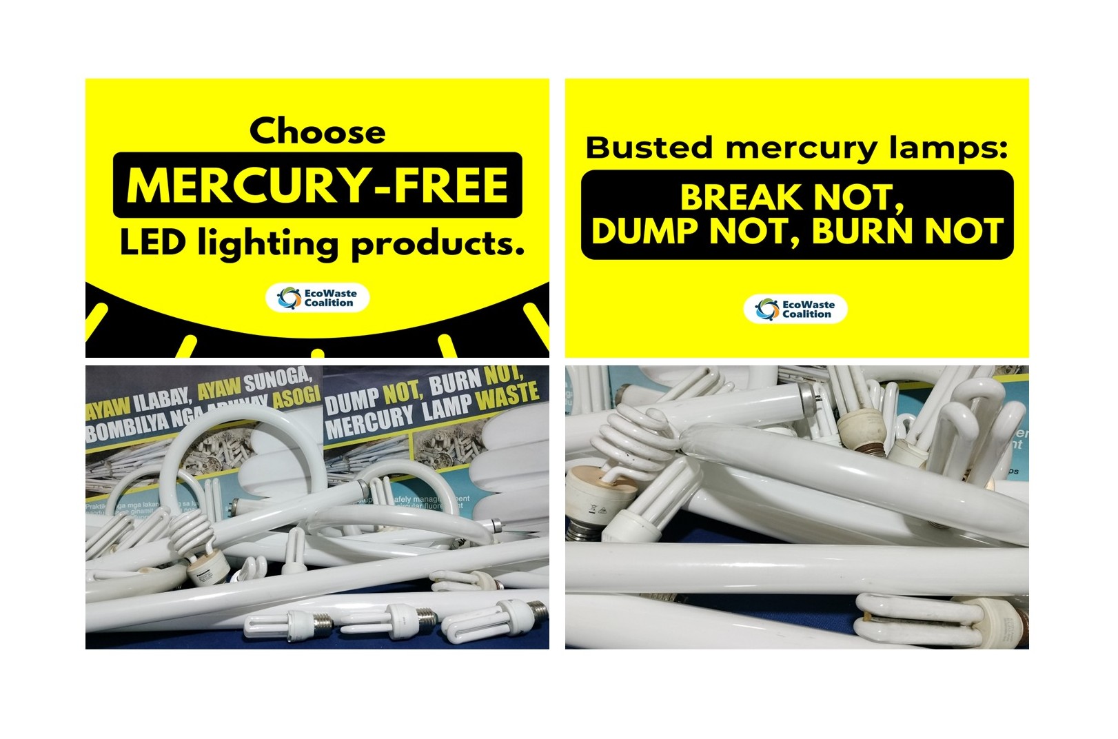 EcoWaste Coalition to Schools: Pick Certified LED Lights, Safely Manage Busted Mercury Fluorescent Lamps