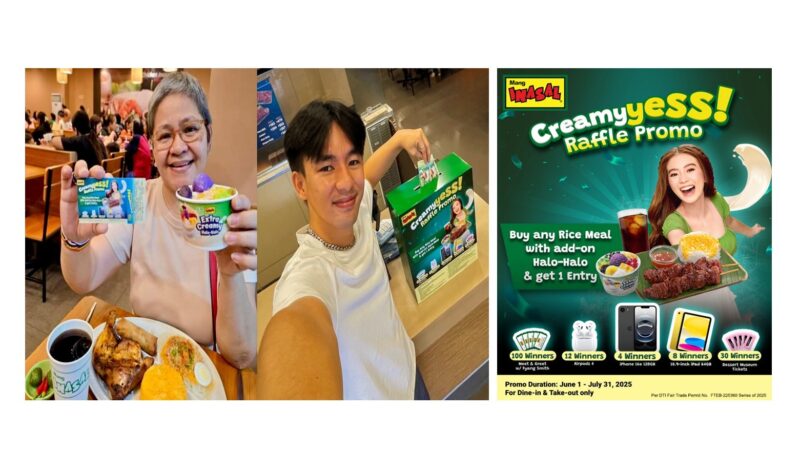 CreamyYESS promo turns Mang Inasal meals into winning moments