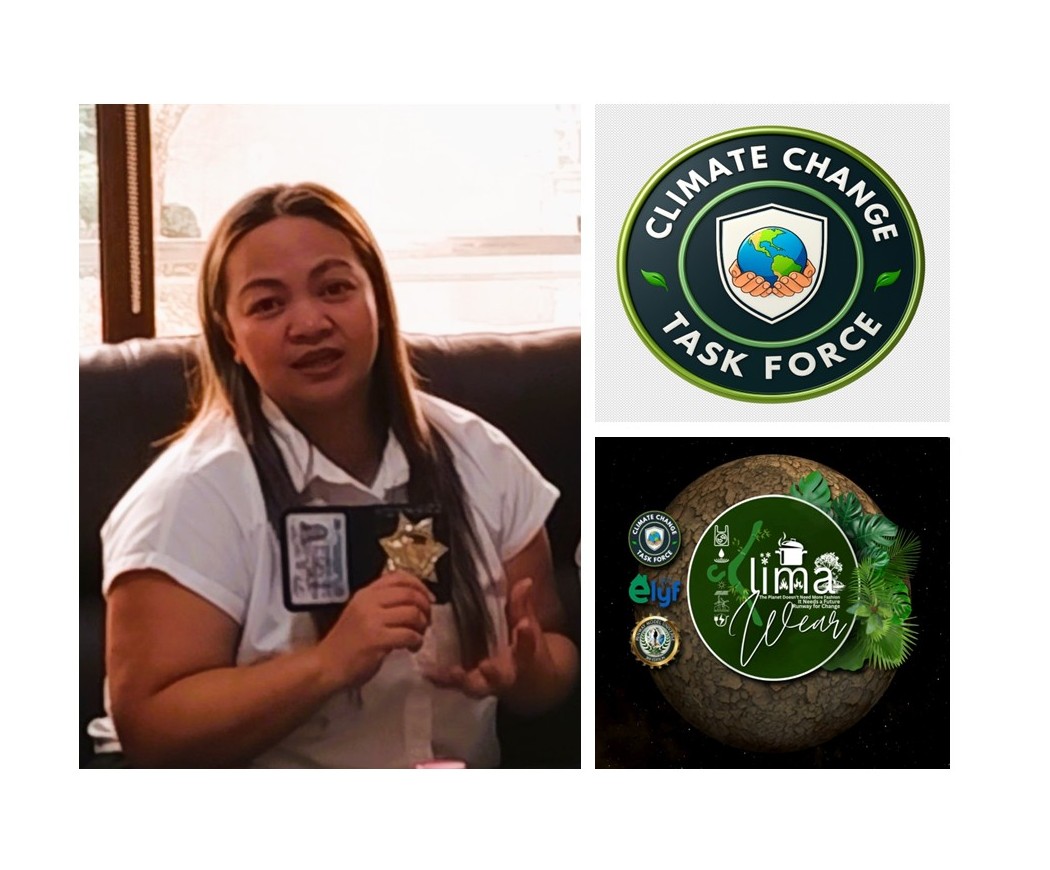 Ms. Jennylyn G. De Los Santos Floresca was chosen as the International Director of the Climate Change Task Force