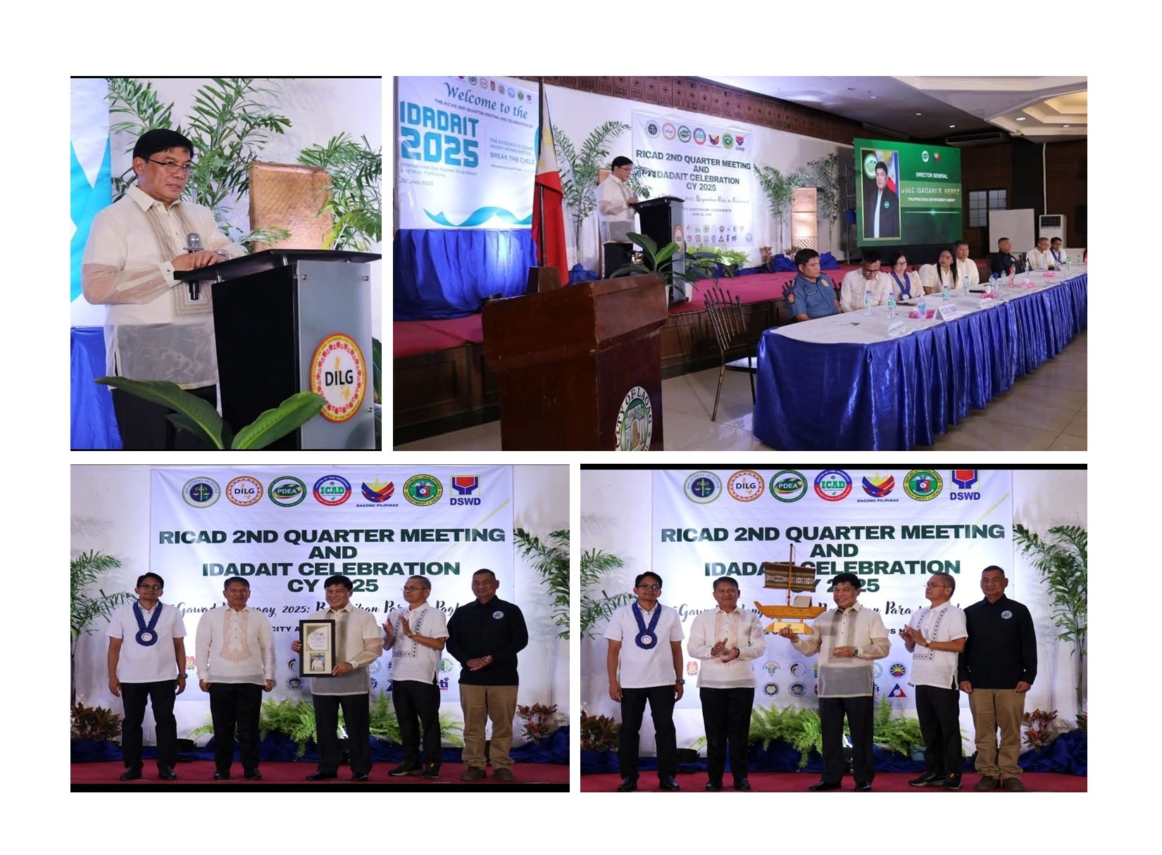 PDEA iginawad ang Balangay seal of excellence sa 17 LGU sa Rehiyon ng Ilocos