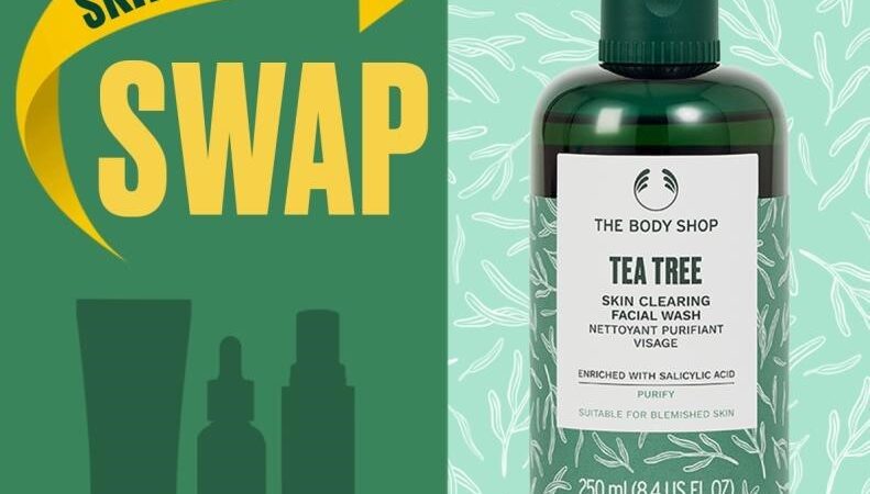 SWAP FOR BETTER SKINCARE AT THE BODY SHOP