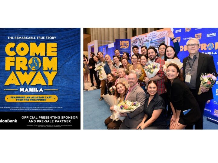 UnionBank, GMG Productions bring Tony award-winning musical Come From Away to Filipino audiences