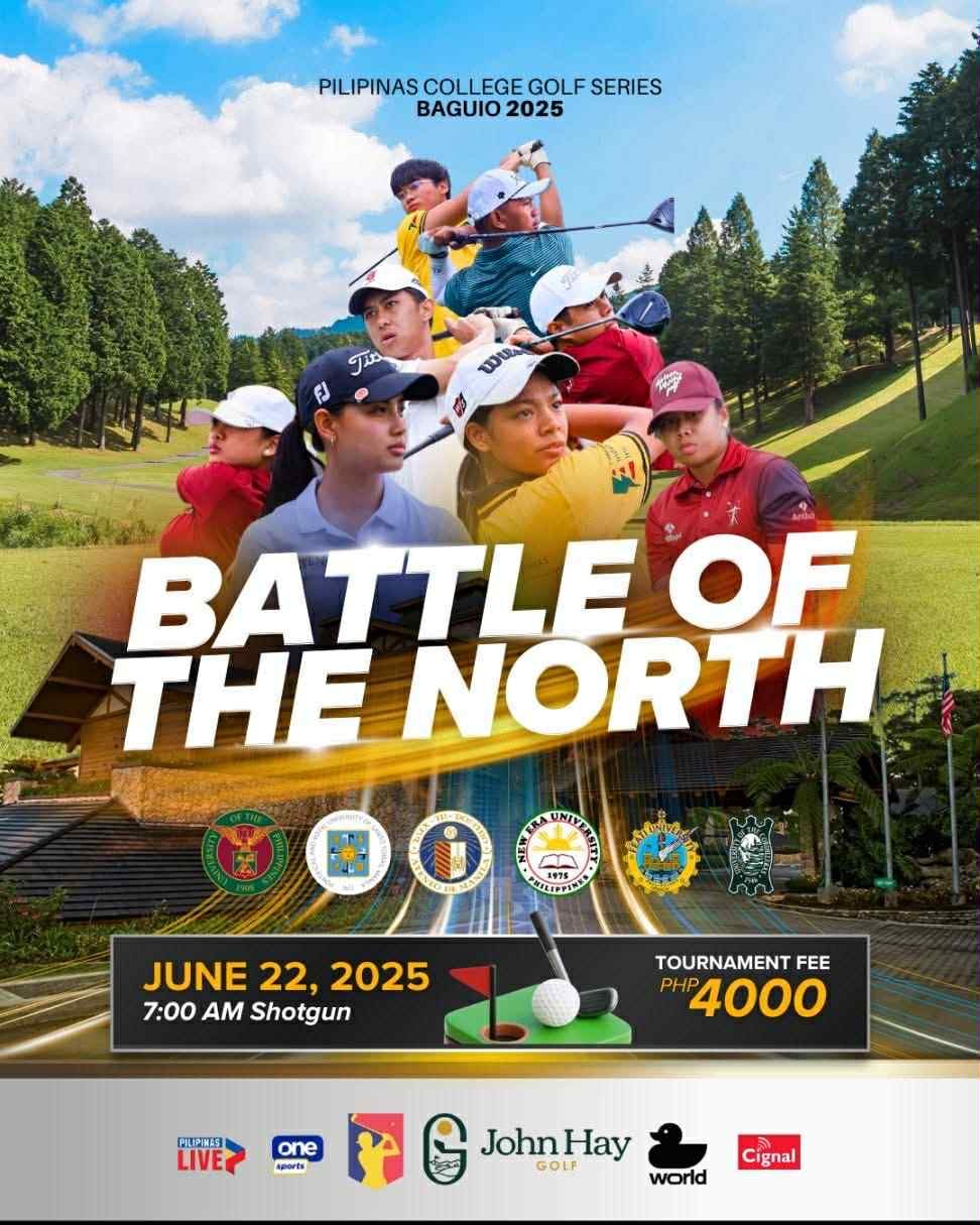 Pilipinas College Golf Series Balay-odao leads 14 local student-athletes in Battle of the North golf tournament