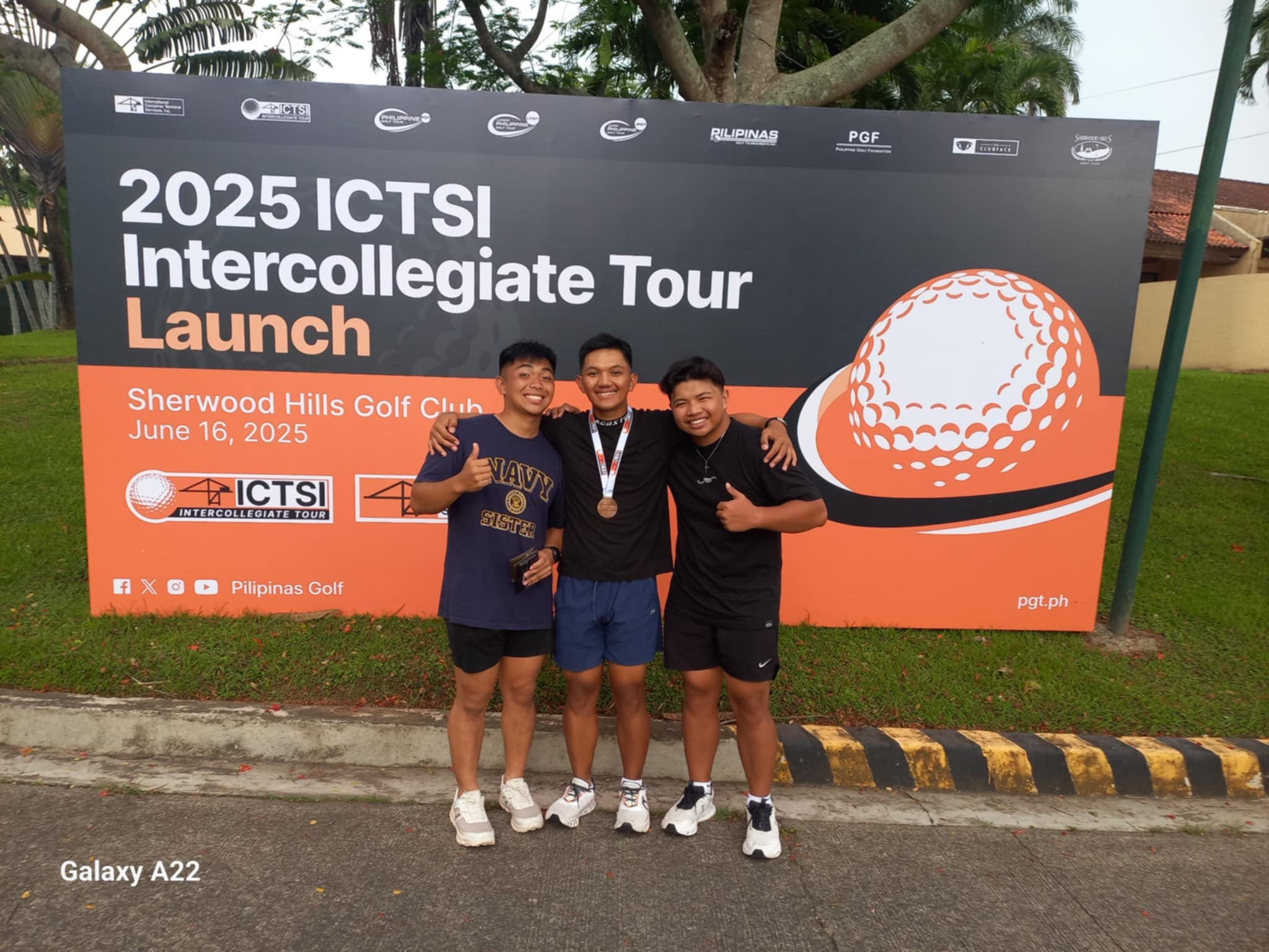 UC golfer Ranz Louie Balay-odao 2nd runner-up in ICTSI Intercollegiate Tour Launch