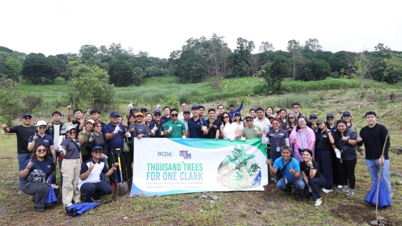 BCDA plants 500 endemic trees in New Clark City, nearing 2025 goal of 1,000 trees
