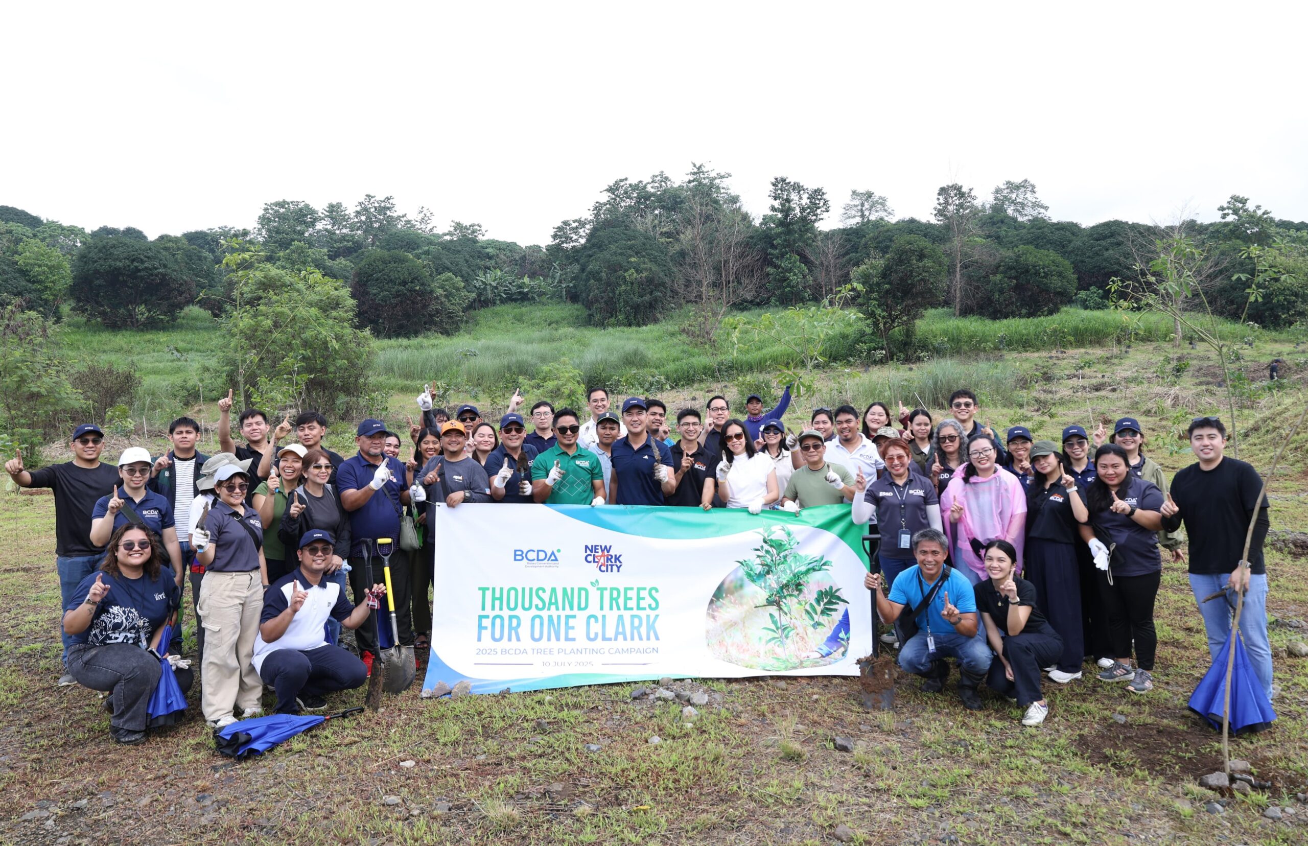BCDA plants 500 endemic trees in New Clark City, nearing 2025 goal of 1,000 trees
