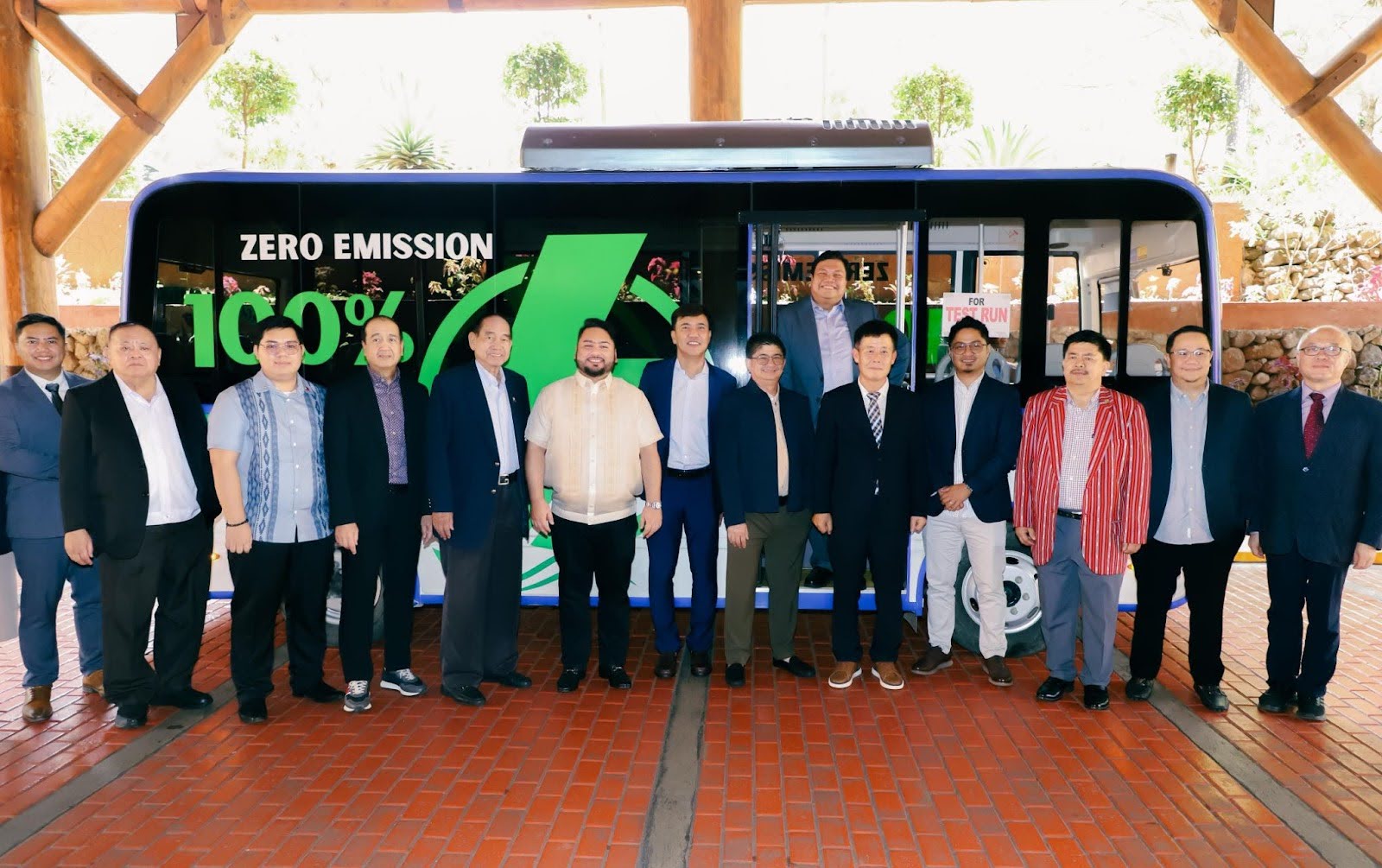 Camp John Hay to launch trial run for EV shuttle service; Free rides are available during the trial period