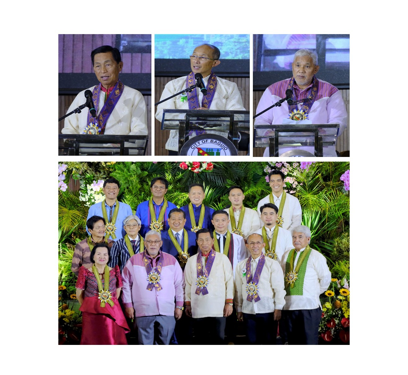 Newly-Elected Officials in Baguio Take Oath