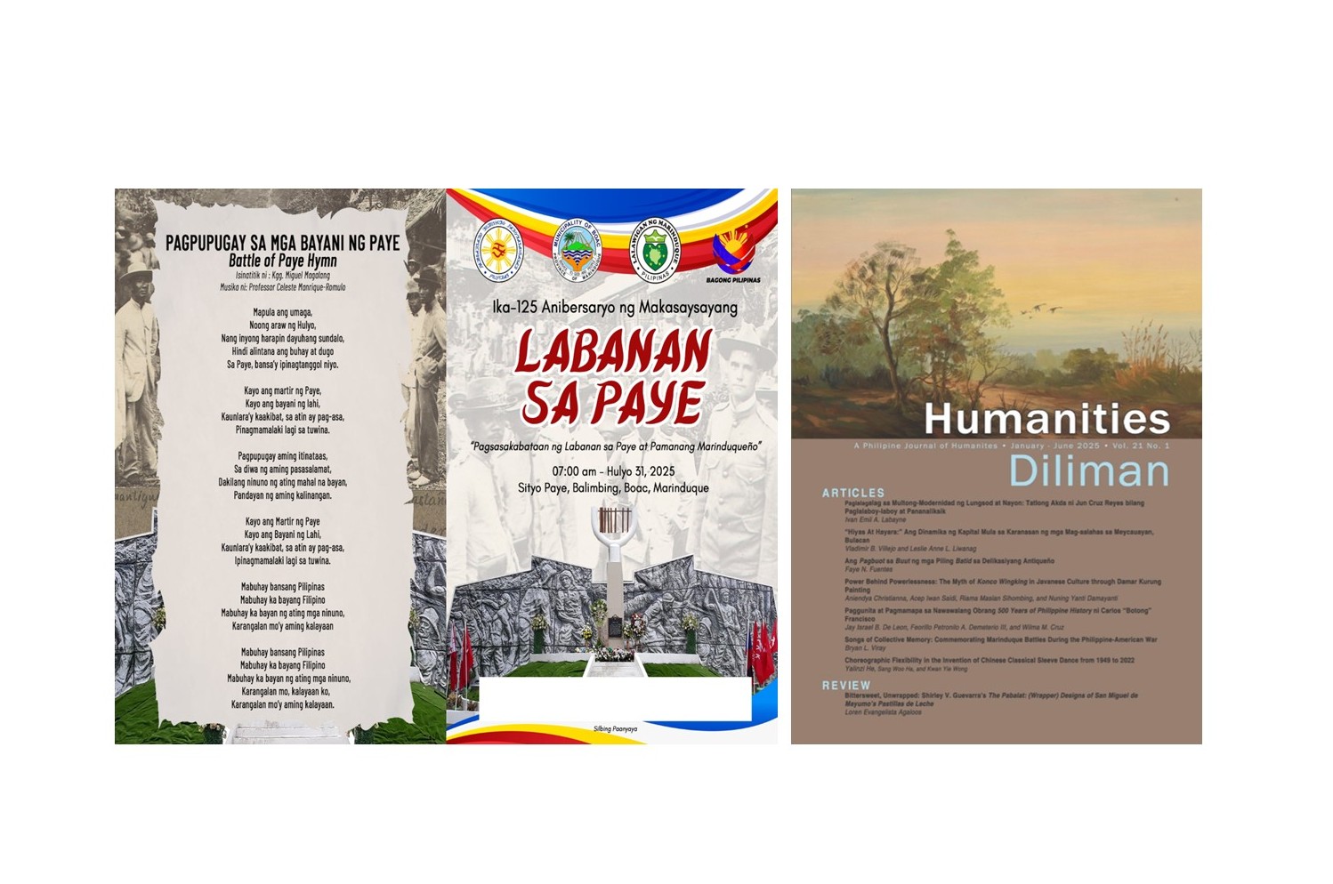 Battle of Paye Commemoration lives on with the Youth, Marinduque’s Memory