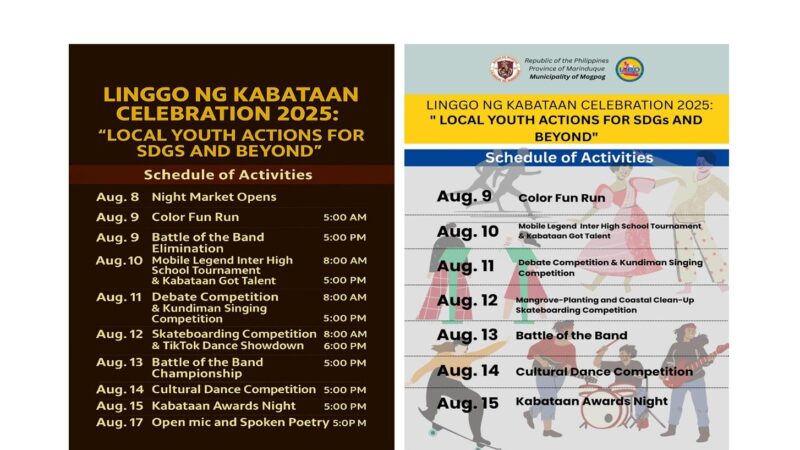 “Ganire kami sa Mogpog”  pagpoposisyon sa potensyal ng Kabataang Mogpogueño sa isla