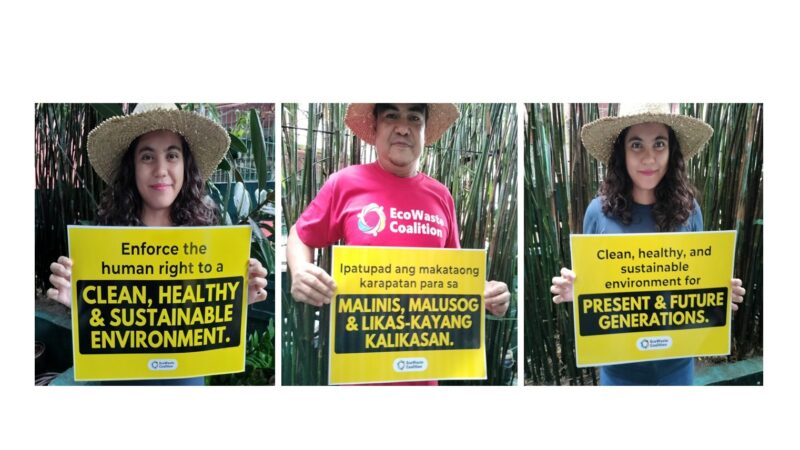 Green Groups to PBBM: Uphold the Human Right to a Clean, Healthy and Sustainable Environment