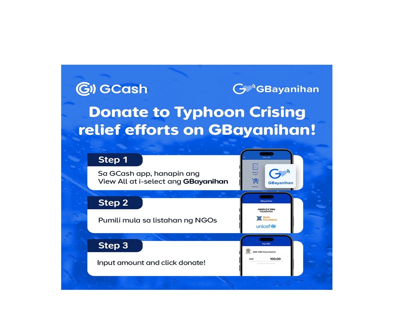 NGOs call for fundraising for flood-hit areas in Ph via GBayanihan
