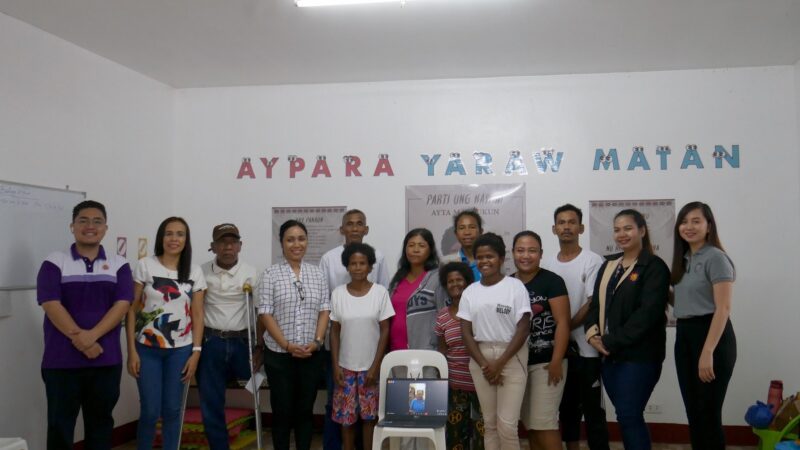 Pagsasanay ng mga Master sa Wikang Ayta Magbukun at Alta sa Master-Apprentice Language Learning Program (MALLP), isinagawa